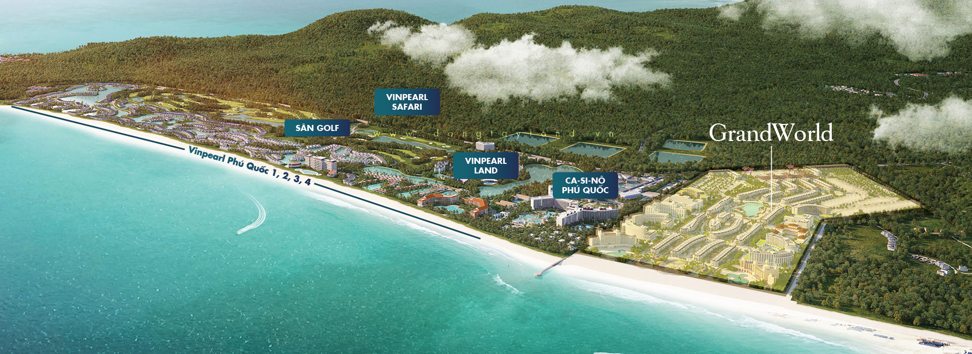 Vị trí grand world 01